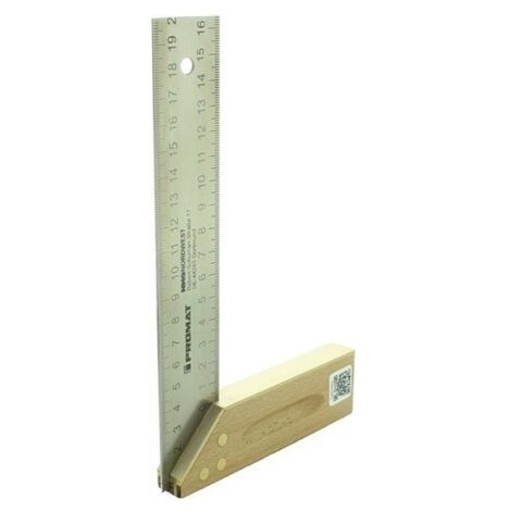 Escuadra Medic Carpintero 200Mm C/Inglete Madera/Inox Promat