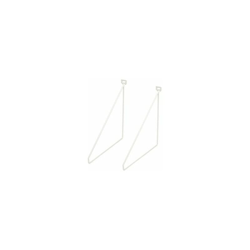 

Escuadra Metal Thin Blanco 2 Uds