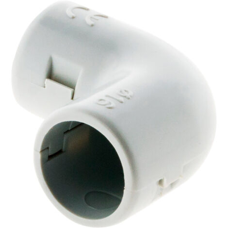 Escuadra para conductos Ø16mm gris  lote de 3