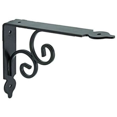 Escuadra para estanteria metalica decorativa 290x240 mm Gris
