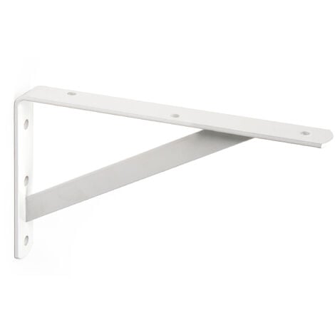 Escuadra para Microondas  Estilo Decorativo  Fabricado en Acero  Acabado en Blanco  Medidas 30360496 mm  Sistema de Fijación Atornillado  1 Unidad -