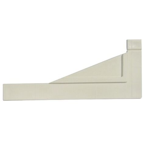 ESCUADRA PARA PANELES DECORATIVOS PREFIX 6X14 CM BLANCO NORTENE