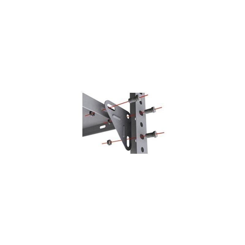 

Escuadra Soporte Estanteria Acero Galvanizado 8 Pz - Simonrack
