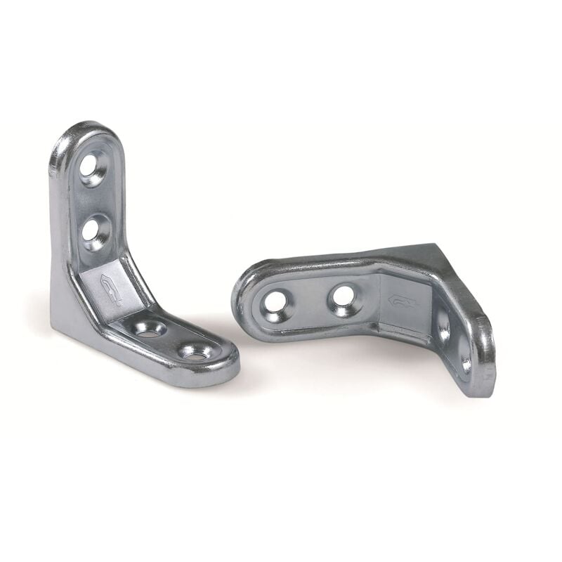 

Escuadra Zincada Con Redondo Reforzada 130 mm Miru - Zincado