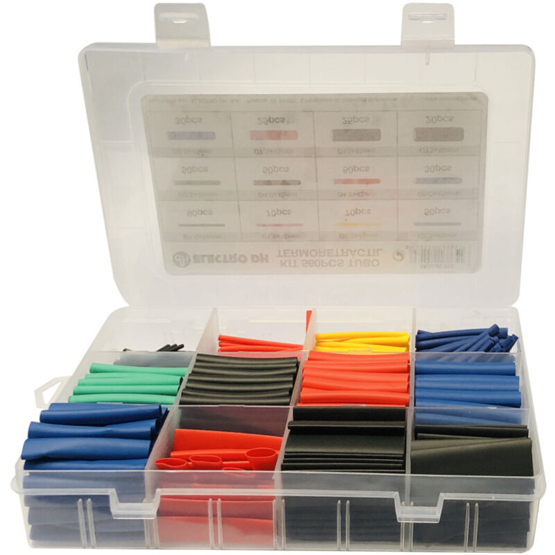 

Escuche con 560 tubos termoretráctiles de 45 mm. (Electro DH 40.012)