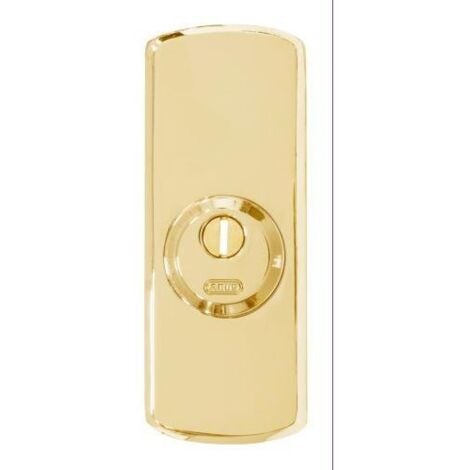 Escudo alta seguridad ABUS laton  RHZS 524 PB EK