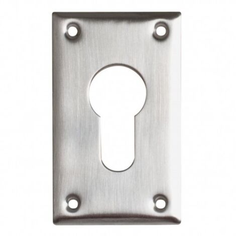 Escudo Bocallave inox 70 x 40  -