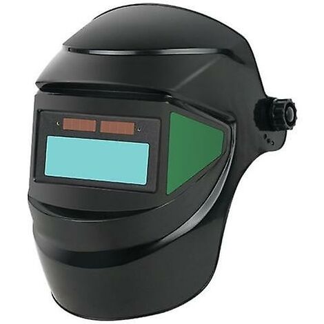 Escudo de soldadura Máscara de soldadura de protección facial contra quemaduras Máscara de soldador montada en la cabeza de cara completa
