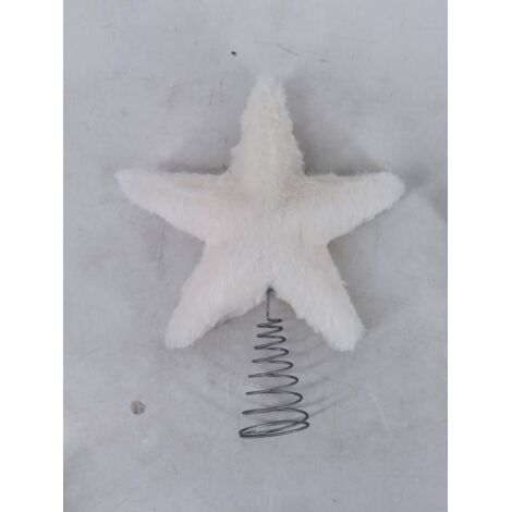 Escudo estrella doudou l.20cm blanco - Feeric lights & christmas