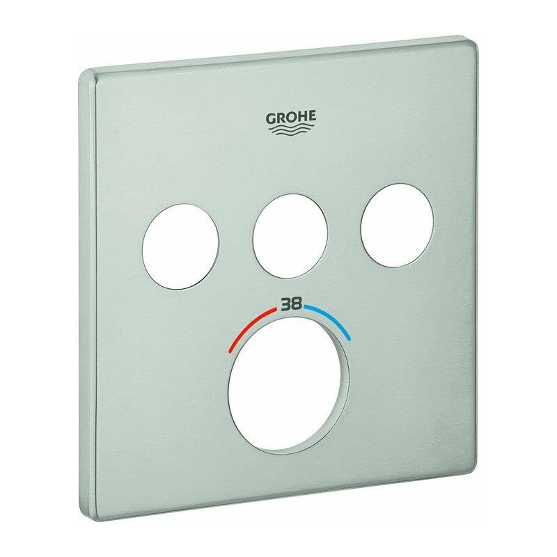 

Escudo 49042 para SmartControl UP-THM cuadrado con acero 3 ASV - Grohe