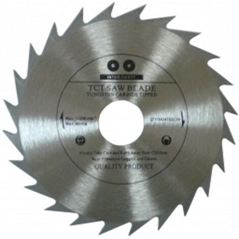 Escudo sin widia 115mm x 22mm x 24T