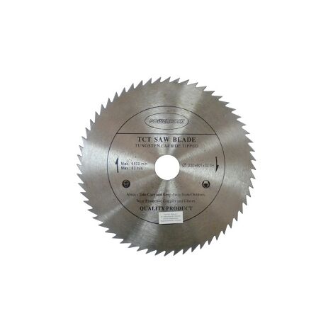 Escudo sin widia 230mm x 60T x 32H