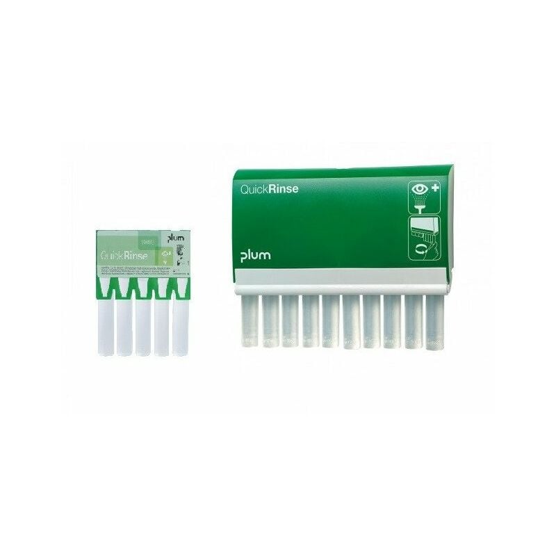 

Esculapio - Estación de lavado de ojos 10 x 20 ml - Quickrinse