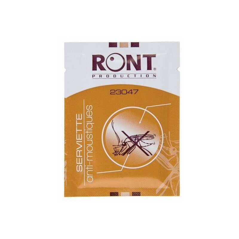 

Esculapio - Paquete de 100 compresas impregnadas con loción anti-mosquitos