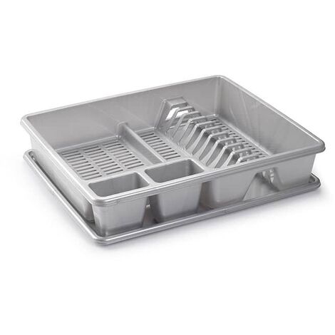 Escurreplato de plastico  Gris