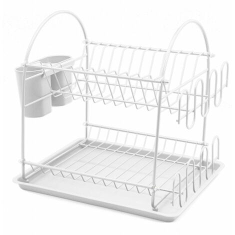 Escurreplatos 32x32x26cm BRUNBESTE BB-3566 Blanco