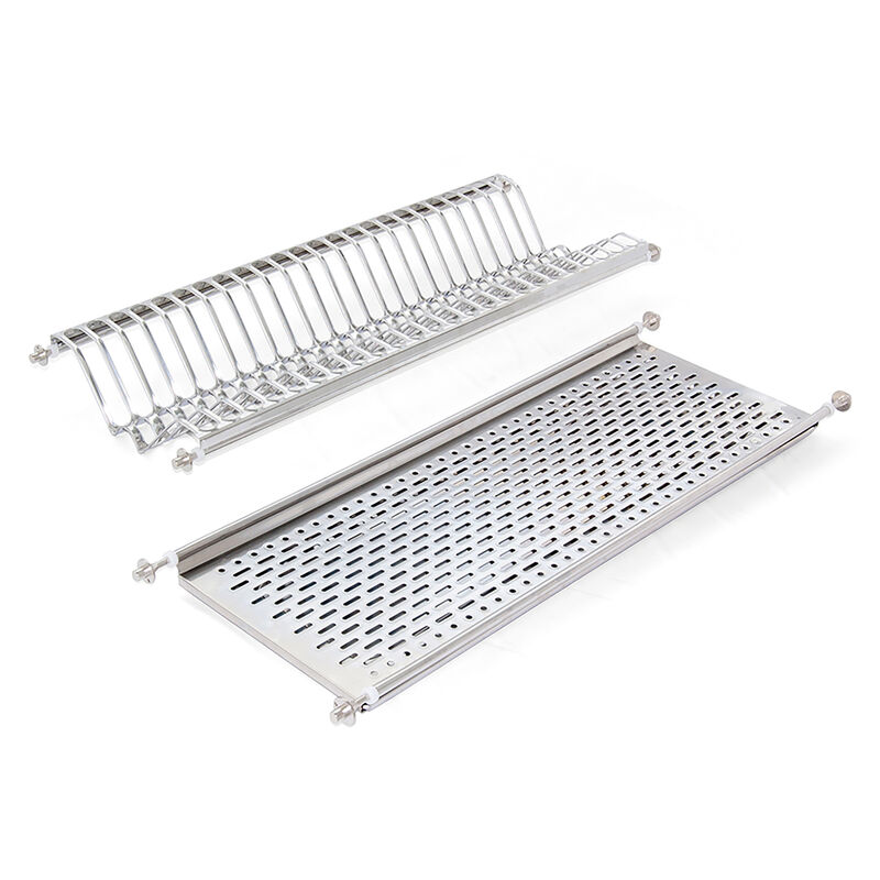 

Escurreplatos, módulo 700 mm, Acero Inox - Acero inoxidable - Emuca