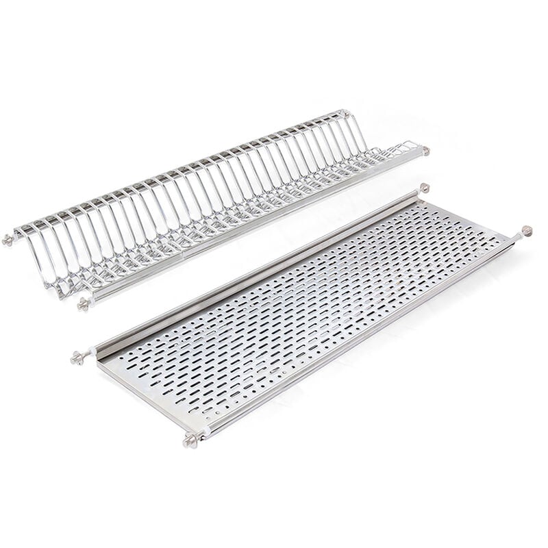 

Escurreplatos, módulo 900 mm, Acero Inox - Acero inoxidable - Emuca