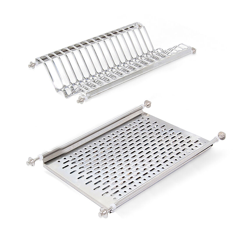 

Escurreplatos, módulo 500 mm, Acero Inox - Acero inoxidable - Emuca
