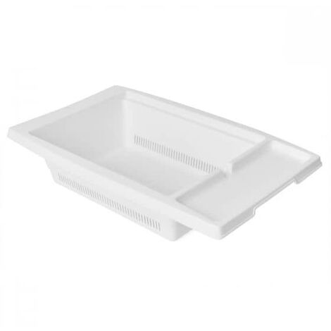 Escurreplatos para fregadero de plastico Blanco