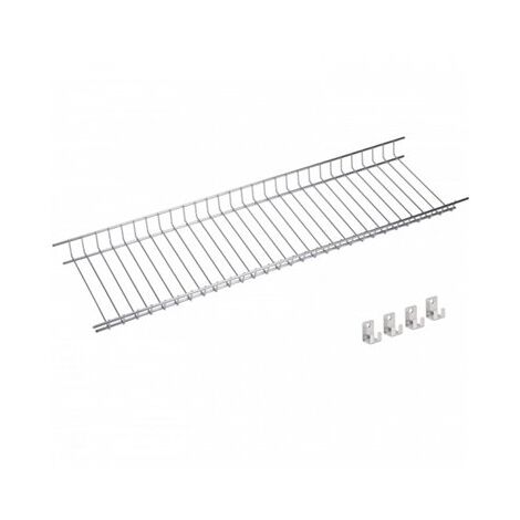 Escurrevasos inoxidable 85x21,5cm 92085 sauvic