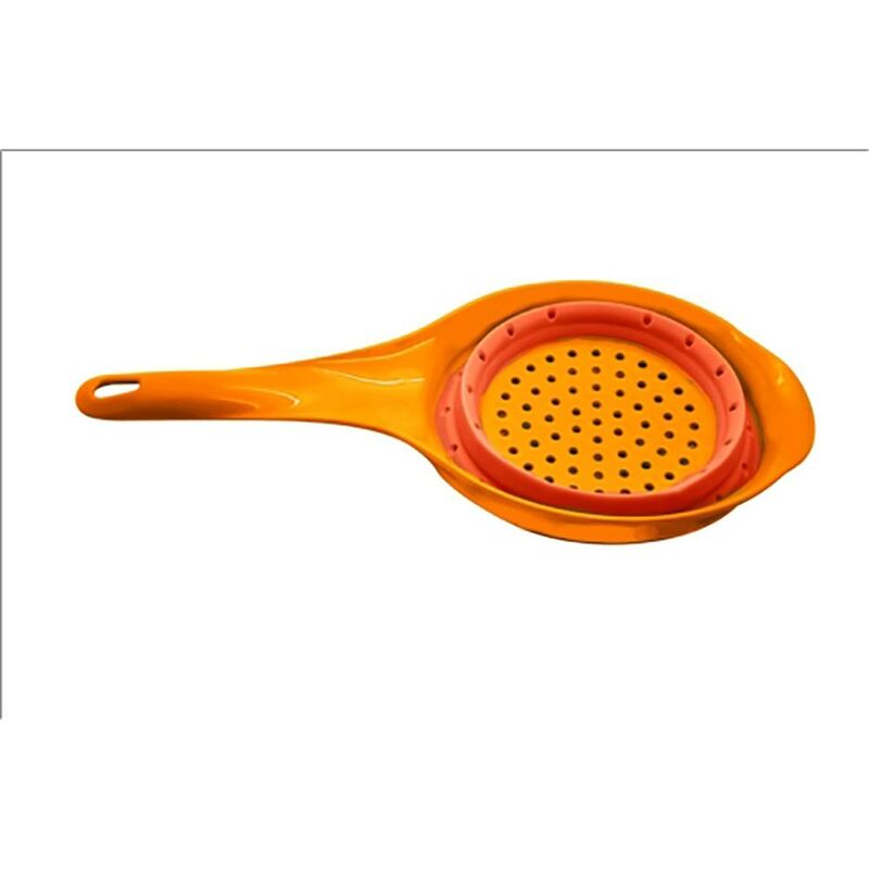 

Escurridor Cocina Plegable Ø20X37Cm Silicona Naranja Sg3412 - Siliconegold