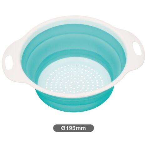 Escurridor con asas plegable Ø19,5cm