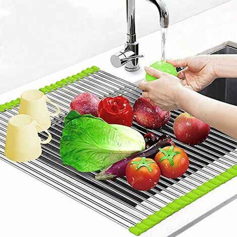 Escurridor Para Platos De Acero Inoxidable Rd Royal Cook Para Fregadero De  Cocina