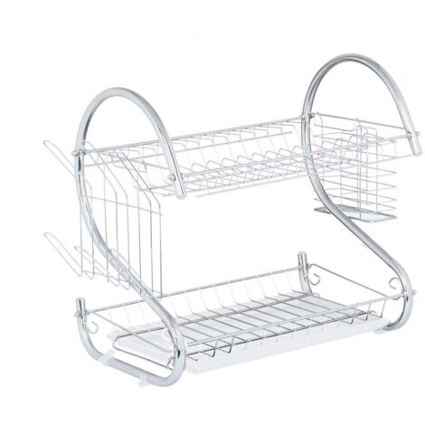 Escurridor para Fregadero Kinvara W3816-1050 Blanco 45,5 x 24,5 x 37,5 cm
