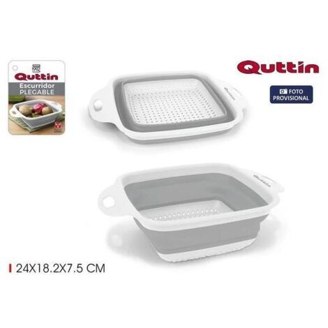 ESCURRIDOR PLEGABLE 24X18,2X7,5CM QUTTIN