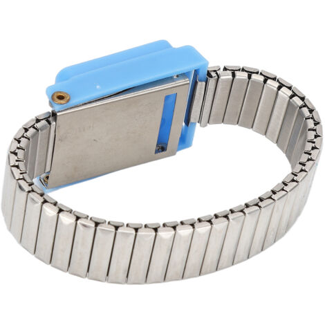 ESD-Funkarmband mit Antistatikfunktion, elastisches Armband ohne statische Aufladung, Metall