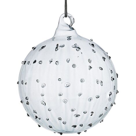 Esfera cristal gris rocío D100