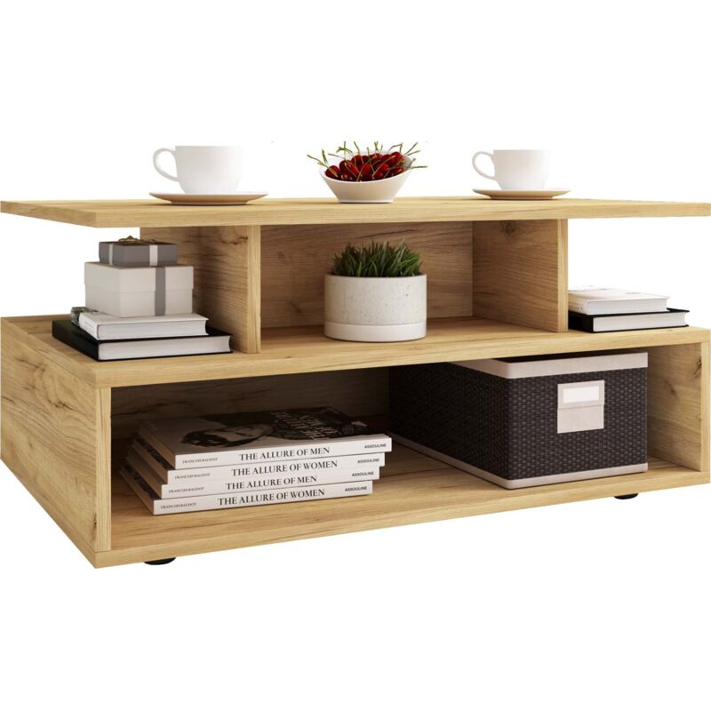 Ebuy24 Holz Sofatisch Couchtisch Esila