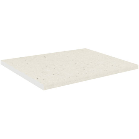 Esilo Küchenarbeitsplatte 80 cm weiß.