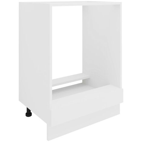 Esilo Küchenunterschrank 60 cm für Ofen weiß.