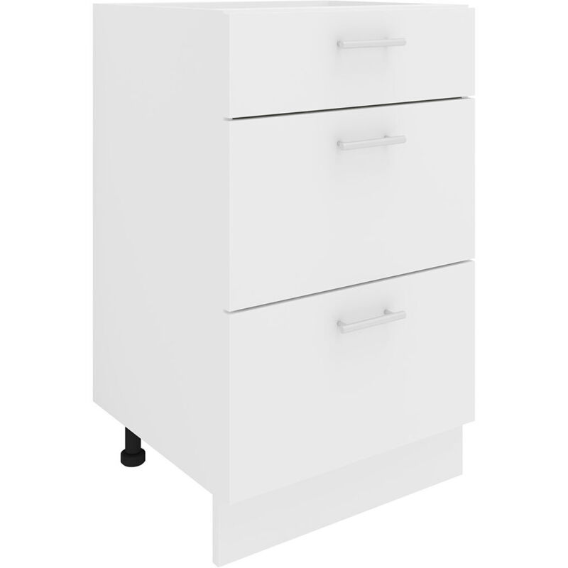 VCM Unterschrank "Küchenschrank B 50 cm Unterschrank Schublade Esilo" 1 Stk. tlg.