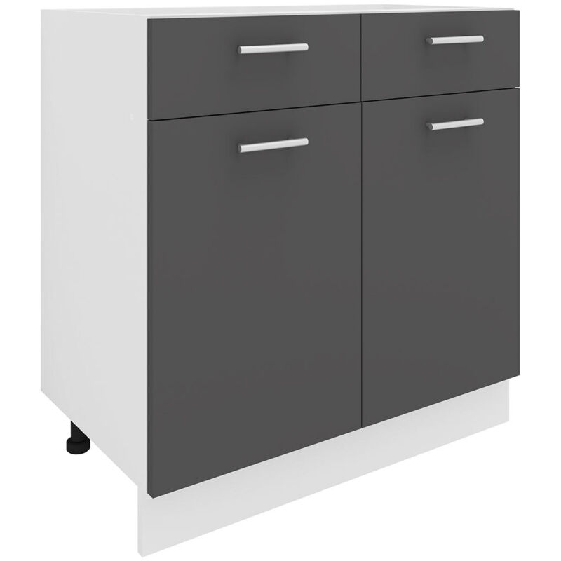 VCM Unterschrank "Küchenschrank B 80 cm Unterschrank Schublade Esilo" 1 Stk. tlg.