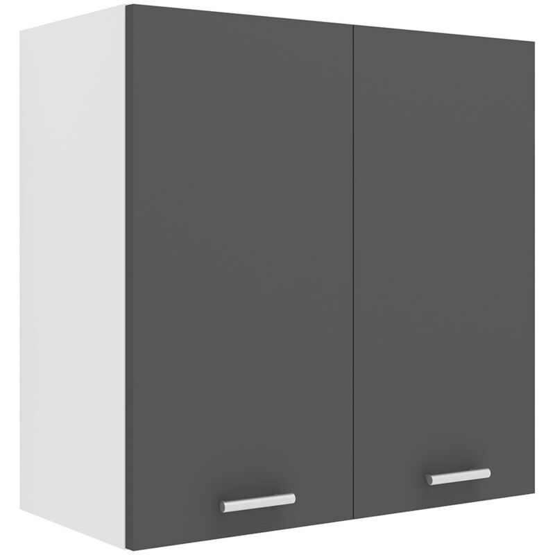 Ebuy24 - Meubles de cuisine Esilo h. 60 x l. 60 x p. 31 cm Blanc / Anthrazit