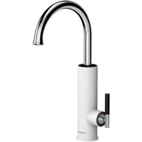 Esip – Robinet mitigeur cuisine chauffant instantané 3200W – Affichage numérique LED – Étanchéité IPX4 – Rotation 360° – Débit 600-850 mL/min