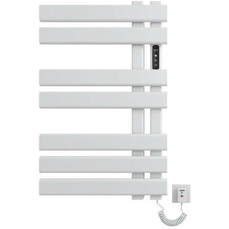 Esip – Sèche-serviette électrique 450x720mm – Chauffage en fibre de carbone – Température réglable 30-70℃ – Économie d'énergie IPX4