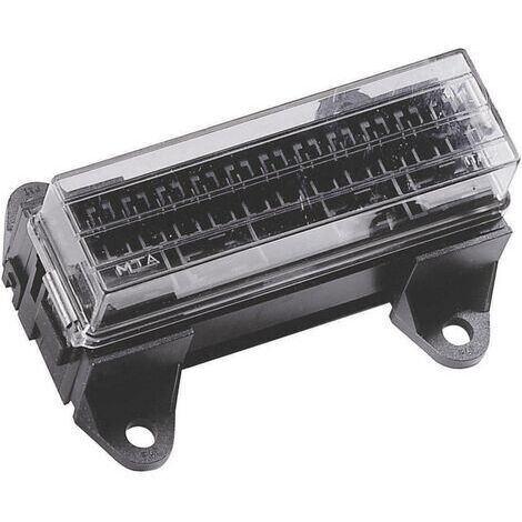 ESKA 01.00655/30 01.00655/30 Porte-fusible Adapté pour (fusibles) fusible plat standard 6.3 A 12 V/DC 1 pc(s) Q97319