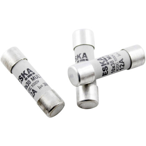 ESKA 1038623 1038623 Feinsicherung (Ø x L) 10.3 mm x 38 mm 4 A 500 V Flink -F- Inhalt 1 St.