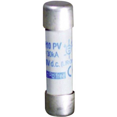 ESKA 1038731 Rapido Fusibile per fotovoltaico (Ø x L) 10.3 mm x 38 mm 20 A 1000 V/DC Rapido 1 pz.