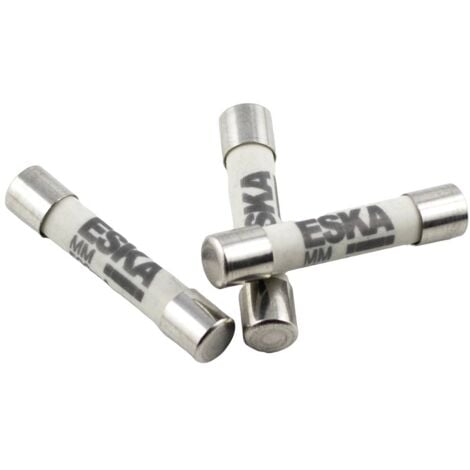 ESKA 632.411 Fusibile per multimetri (Ø x L) 6.30 mm x 32 mm 250 mA 1000 V Super rapido Contenuto 1 pz.