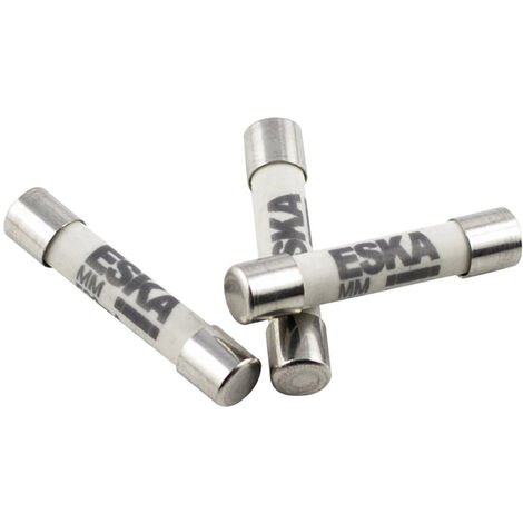 ESKA 632.414 632414 Multimetersicherung (Ø x L) 6.3 mm x 32 mm 0.5 A 1000 V Superflink -FF- Inhalt 1