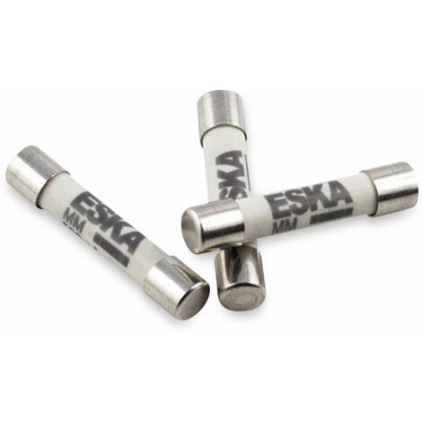 ESKA Multimetersicherung 632.414, Feinsicherung 6,3x32mm, superflink, FF 500 mA, 10 Stück