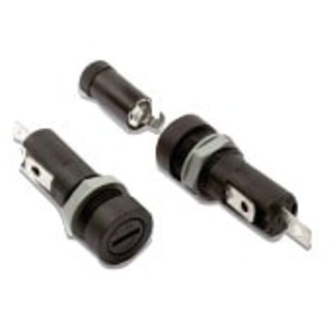 ESKA Sicherungshalter, 502640, für Feinsicherung 5 x 20 mm, 20A, 250V AC, Einbau