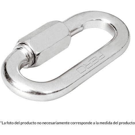 Eslabón con rosca de acero - 3 mm