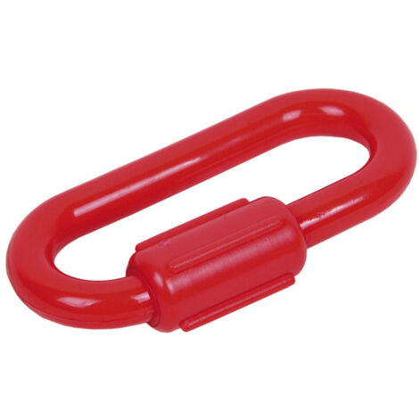 Eslabones de plástico para cadenas separadoras  Rojo