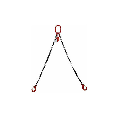 Eslinga de cadena GK8  carga máx 2800 kg  grosor de la cadena
